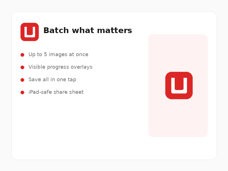 Batch processing